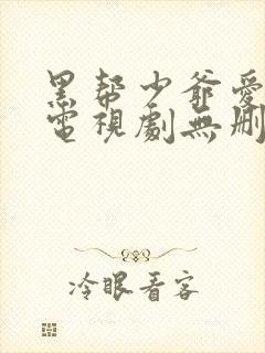 黑帮少爷爱上我电视剧无删减