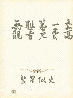 无耻第一季全集观看免费高清