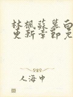 林枫苏慕白最快更新章节免费阅读