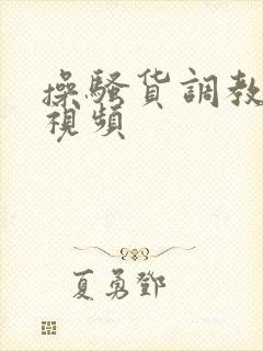 操骚货调教母狗视频