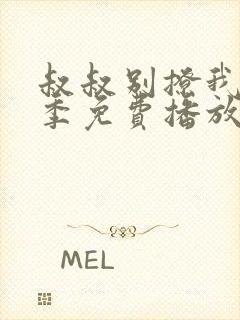 叔叔别撩我第二季免费播放封面