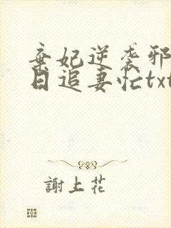 弃妃逆袭邪王日日追妻忙txt