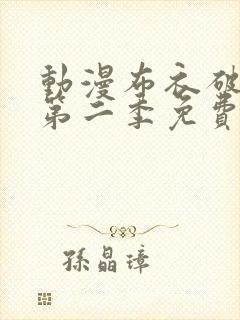 动漫布衣破风云第二季免费观看高清