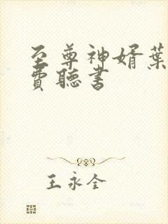 至尊神婿叶昊免费听书