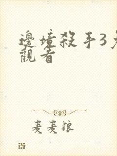 边境杀手3免费观看封面