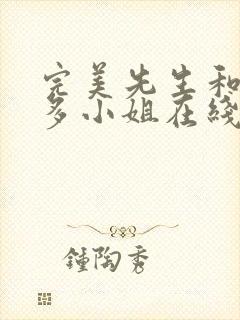 完美先生和差不多小姐在线观看全集免费播放