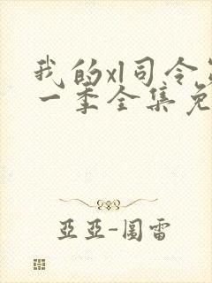 我的xl司令第一季全集免费播放