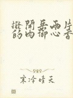 拨开岳两片肥嫩的肉御心香帅