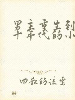 男主重生到七八十年代的小说封面