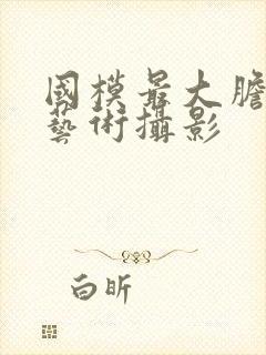 国模最大胆人体艺术摄影