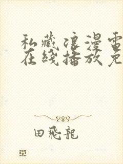 私藏浪漫电视剧在线播放免费观看