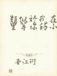 类似于我在回忆里等你的小说封面