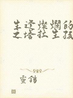 生逢灿烂的日子之塔拉生孩子封面