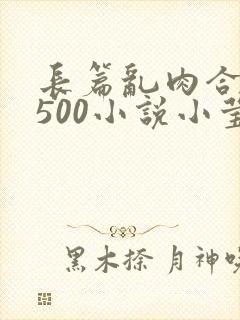 长篇乱肉合集乱500小说小莹封面