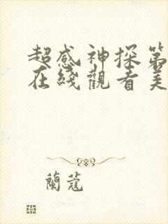 超感神探第6季在线观看美剧