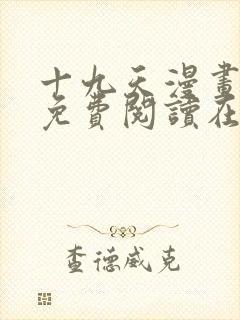 十九天漫画全集免费阅读在线封面