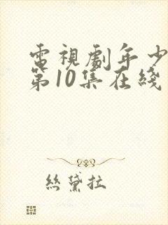 电视剧年少有为第10集在线观看