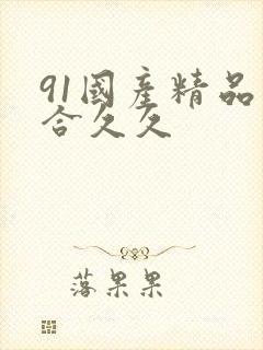 91国产精品综合久久
