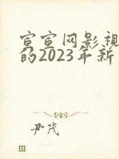 宣宣网影视好看的2023年新电视剧