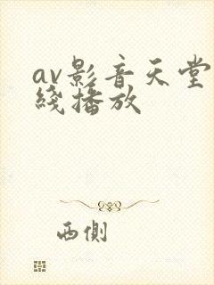 av影音天堂在线播放