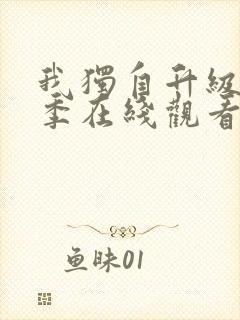 我独自升级第一季在线观看高清