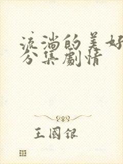 流淌的美好时光分集剧情