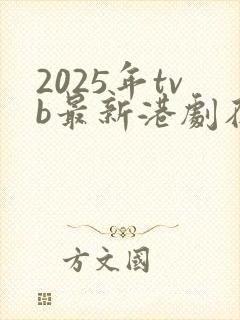 2025年tvb最新港剧在线观看