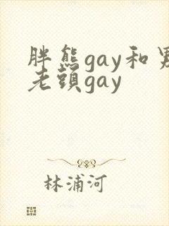 胖熊gay和男老头gay封面