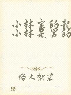 小林家的龙女仆小林是男的女的