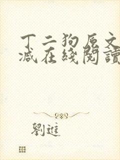 丁二狗原文无删减在线阅读