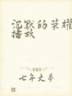 沉默的荣耀免费播放