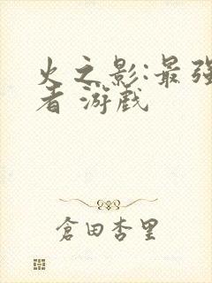 火之影:最强忍者 游戏