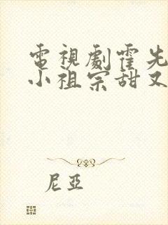 电视剧霍先生的小祖宗甜又美