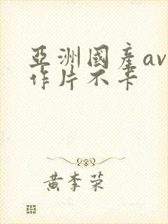 亚洲国产av动作片不卡