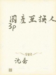 国产互换人妻ⅹ3p
