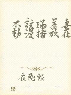 不该瞒着妻子》动漫播放在线观看