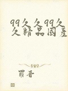 99久久99久久精品国产封面