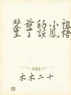 裴爷的小祖宗重生了说凤梧