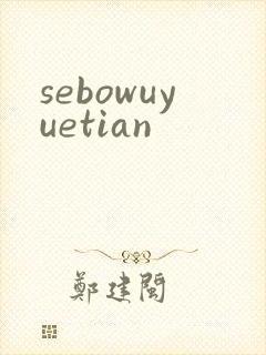 sebowuyuetian封面