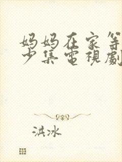 妈妈在家等你多少集电视剧