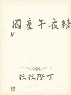 国产午夜精品av