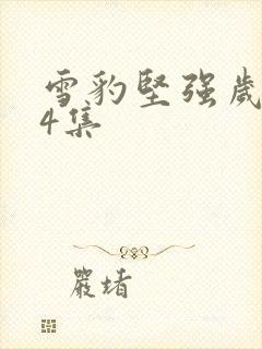 雪豹坚强岁月24集