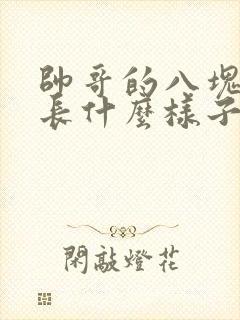 帅哥的八块腹肌长什么样子封面