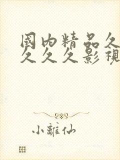 国内精品久久久久久久影视麻豆