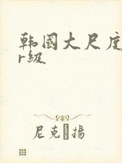 韩国大尺度电影r级