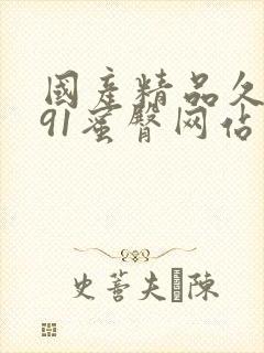 国产精品久久久91蜜臀网站