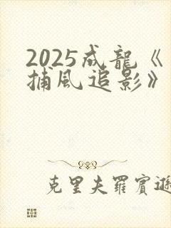 2025成龙《捕风追影》国语版在线观看