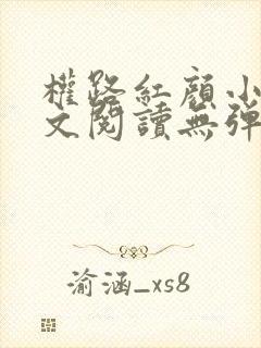 权路红颜小说全文阅读无弹窗封面