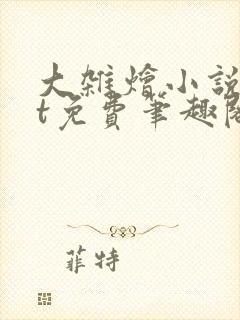 大杂烩小说txt免费笔趣阁