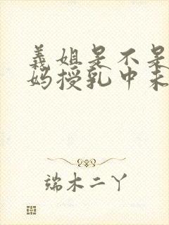 义姐是不是良妈妈授乳中未删减在线观看封面